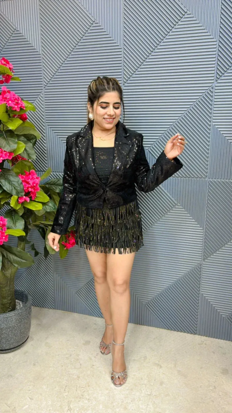 Beautiful Sequence Blazer GGR539