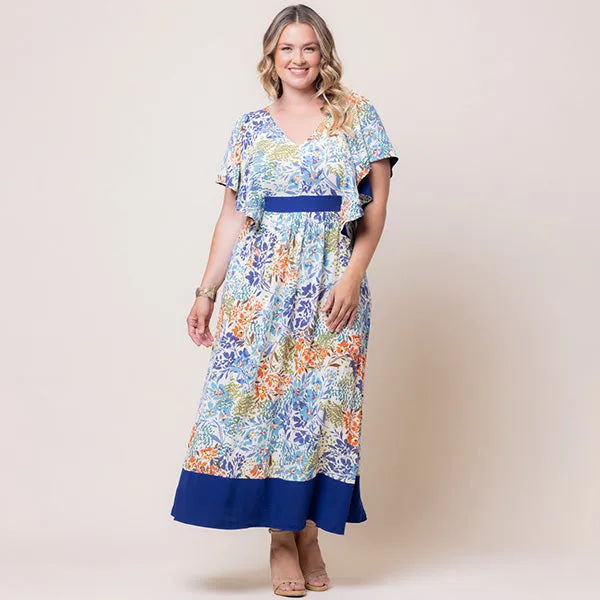 Mediterranean Breeze Boho Maxi Dress - Sale!